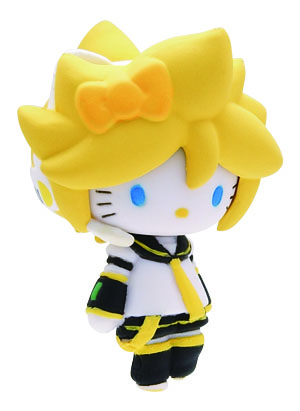 Mascot Key Chain Hello Kitty & Vocaloid: Hello Kitty Kagamine Len Ver. - My  Anime Shelf