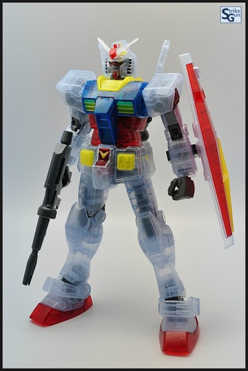 BANDAI 1/48 MEGA SIZE Gundam Color Clear The Art of Gundam scale model kit