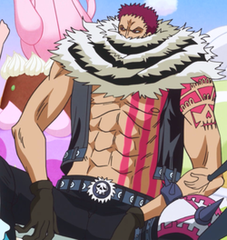 Banpresto One Piece King of Artist The Charlotte Katakuri, Black,includes  Figure, Base stand