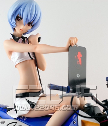 main photo of Rei Ayanami with Motorcycle