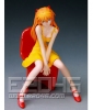 photo of Soryu Asuka Yellow Dress Sitting