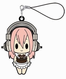 main photo of Super Sonico Rubber Strap Collection: Sonico Apron ver.