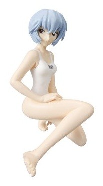 main photo of HGIF Evangelion File 03 Yoshiyuki Sadamoto Collection: Ayanami Rei White Swimsuit Ver.