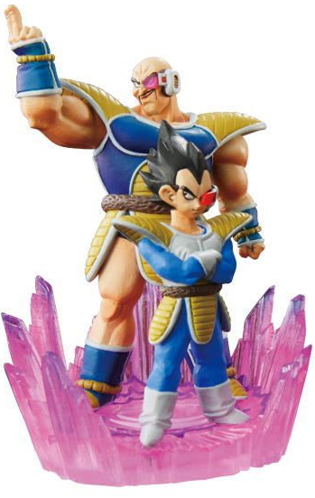 main photo of Dragon Ball Kai Capsule Neo Battle Highlight Vegeta & Nappa