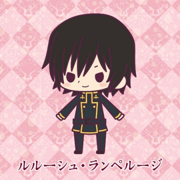 main photo of Rubber Strap Collection Code Geass Hangyaku no Lelouch Stage 1: Lelouch Lamperouge