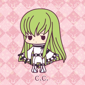 main photo of Rubber Strap Collection Code Geass Hangyaku no Lelouch Stage 1: C.C.