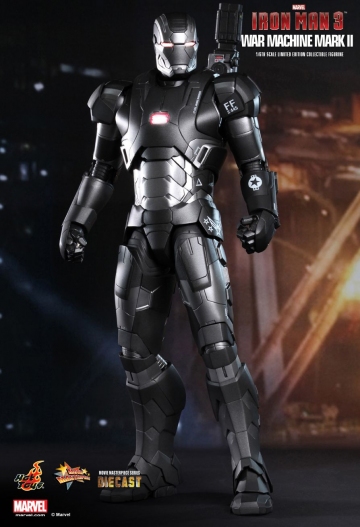 main photo of Movie Masterpiece Diecast Iron Man War Machine Mark 2