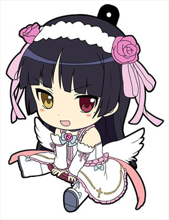 main photo of Oreimo Petanko Trading Rubber Strap Vol.3: Gokou Ruri Holy Angel Kamineko