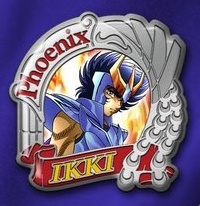 main photo of ZEPPIN Series Saint Seiya Pins Collection: Phoenix Ikki