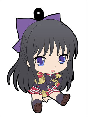 main photo of Walkure Romanze Petanko Rubber Strap: Akane Ryuuzouji