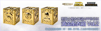 photo of Saint Cloth Myth APPENDIX Gold Cloth Box Vol.2: Leo Cloth Box