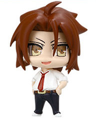 main photo of Deformed Mini Hakuouki SSL Strap: Harada Sanosuke Sweet School Life Ver.