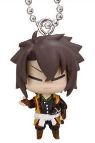 main photo of Deformed Mini Hakuouki Chibi Chara Mascot Strap: Okita Souji