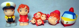 photo of Gake no Ue no Ponyo Finger Puppet: Ponyo no Imouto-tachi