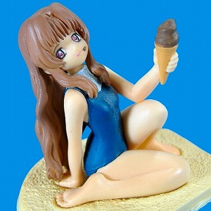 main photo of Please! Teacher One Coin Figure Series: Morino Ichigo Dark blue Swimsuit Ver.