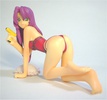 photo of Please! Teacher One Coin Figure Series: Hatsuho Kazami Red Swimsuit Ver.