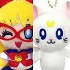 Tsunagete Mascot: Sailor V & Artemis