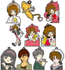 photo of Cardcaptor Sakura Rubber Strap Collection: Sakura and Kero-chan №1