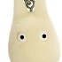 Totoro Flocked Key Chain: Small Totoro