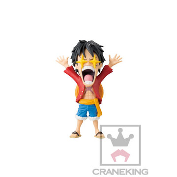 main photo of One Piece World Collectable Figure ~Iron Pirate!! Franky Shogun~: Monkey D. Luffy