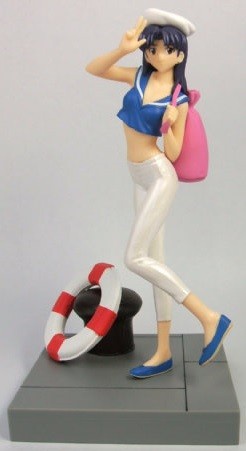 main photo of Neon Genesis Evangelion Collection Figure 'Sea Firefly': Katsuragi Misato