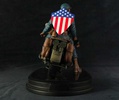 photo of Captain America on Motorcycle Statue