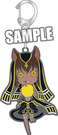 main photo of Kamigami no Asobi Rubber Mascot: Anubis Ma'at