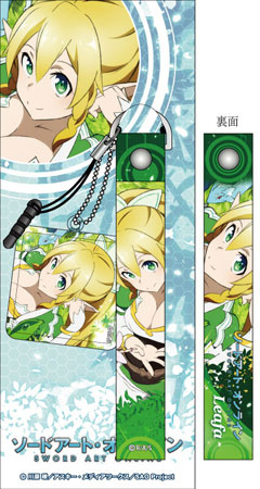 main photo of Sword Art Online Cellphone Strap & Cleaner Online Ver.: Leafa