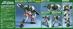 photo of NG MBF-P04 Gundam Astray Green Frame