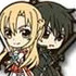 Ichiban Kuji Premium Sword Art Online Stage 2 Rubber Strap: Asuna, Kirito