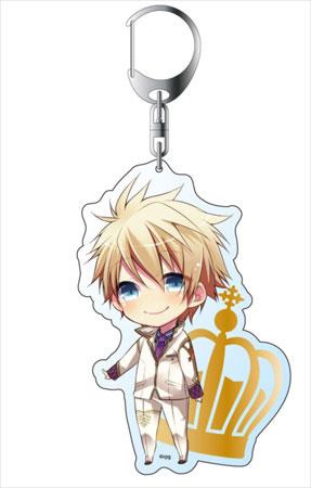 main photo of Ouritsu Ouji Gakuen Deka Keychain: Koki Haibara