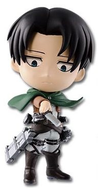 main photo of Ichiban Kuji Shingeki no Kyojin ~Kabegai Chousa Onnagata Hobaku Sakusen~: Levi Kuinaki Sentaku Chibi Kyun-Chara