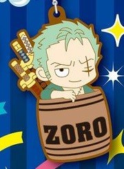 main photo of One Piece Rubber Strap Collection Barrel Colle Vol.7 ~Popular Barrel~ Hen: Roronoa Zoro
