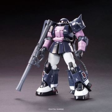 main photo of HGUC MS-06R-1A Zaku II High Mobility Type Black Tri-Stars Custom