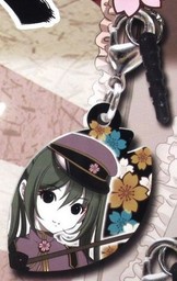 main photo of Vocaloid Senbonzakura Earphone Jack Accessory Metal Charm: Hatsune Miku