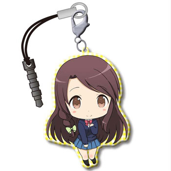 main photo of Hello!! Kiniro Mosaic Puchikko Trading Metal Charm Strap: Honoka Matsubara