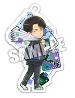 main photo of Shingeki! Kyojin Chuugakkou Acrylic Keychain: Levi