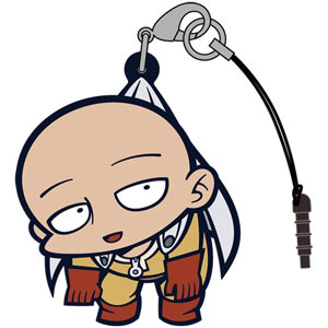 main photo of One-Punch Man Tsumamare Pinched Strap: Saitama