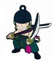 main photo of One Piece Rubber Mascot ~Gi no Kantachi~: Zoro