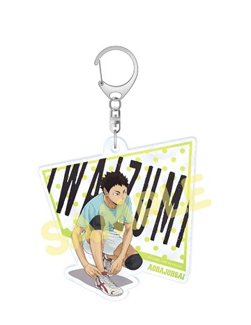 main photo of Haikyu!! Second Season Big Keychain: Iwaizumi Hajime