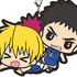 Kuroko no Basket Capsule Rubber Strap Vol.1: Kasamatsu Yukio, Kise Ryouta