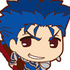 Fate/Stay Night [Unlimited Blade Works] Rubber Mascot: Lancer