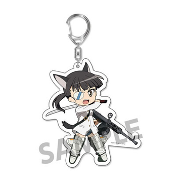 main photo of Pic-Lil! Strike Witches Operation Victory Arrow Trading Acrylic Keychain vol.2: Mio Sakamoto