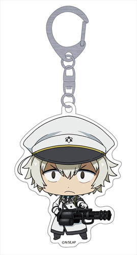 main photo of Aoharu x Machinegun Petitkko Acrylic Keychain: Takatora Fujimoto