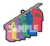 main photo of Osomatsu-san Trading Rubber Strap Wagashi Ver.: Sextuplets' Washed Matsu T-shirt