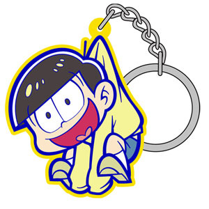 main photo of Osomatsu-san Pinched Keychain: Juushimatsu