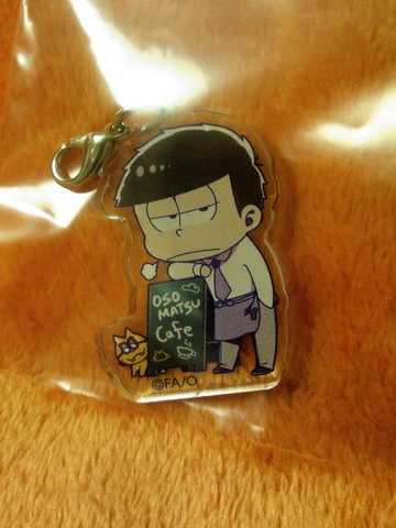 main photo of Osomatsu-san x Animate Cafe Acrylic Charm: Ichimatsu