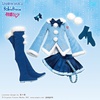 photo of Dollfie Dream Snow Miku Outfit Set: Fluffy Coat