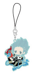 main photo of Bakumatsu Rock Rubber Strap CharaPre Ver.: Takasugi Shinsaku