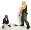 photo of Batou and Motoko Kusanagi